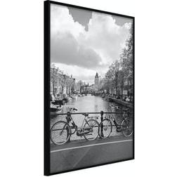 Arkiio Affisch Bikes On Bridge [Poster] 30x45 Poster